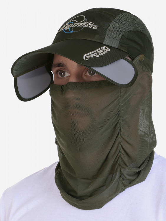 Кепка c боковыми отражателями и антимоскитным бафом Aquatic КА-17X