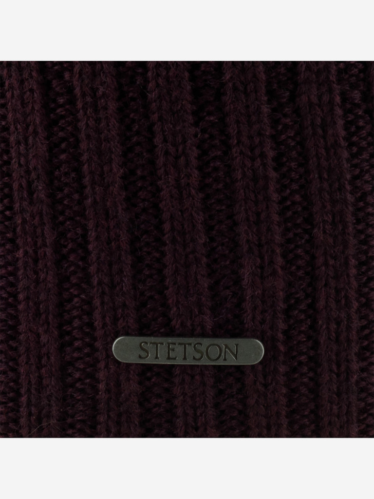 Шапка с отворотом STETSON 8519301 NORTHPORT (фиолетовый)