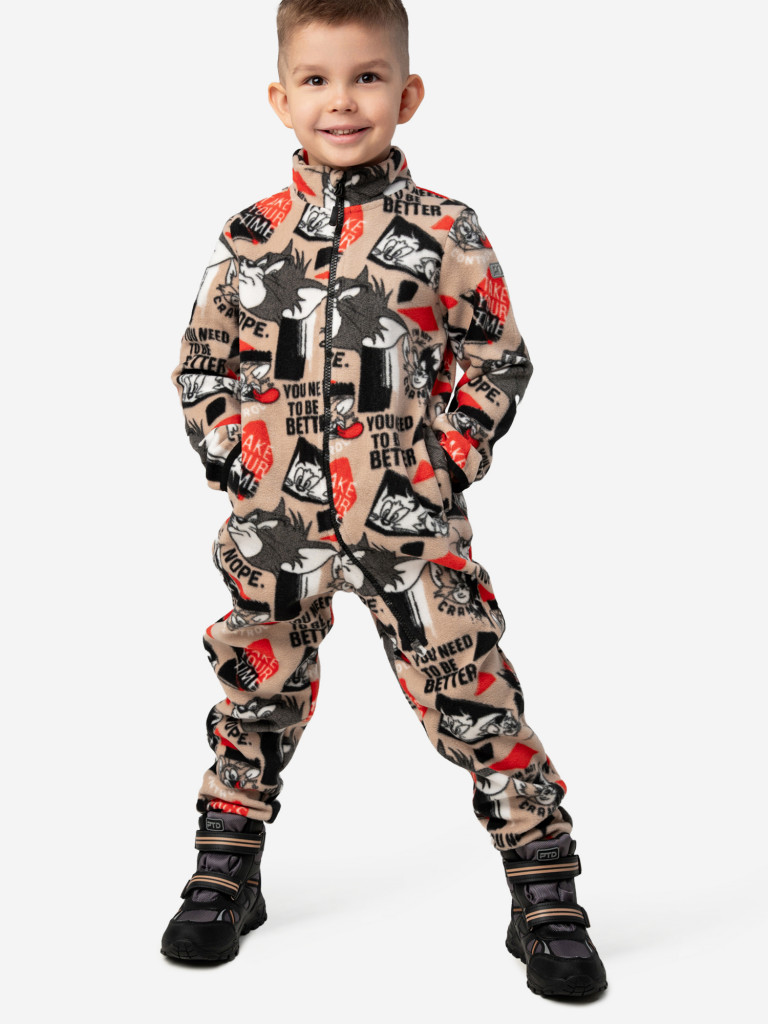 Комбинезон флисовый для мальчиков PlayToday