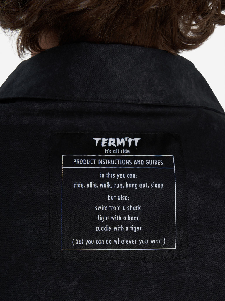 Рубашка с коротким рукавом мужская оверсайз Termit