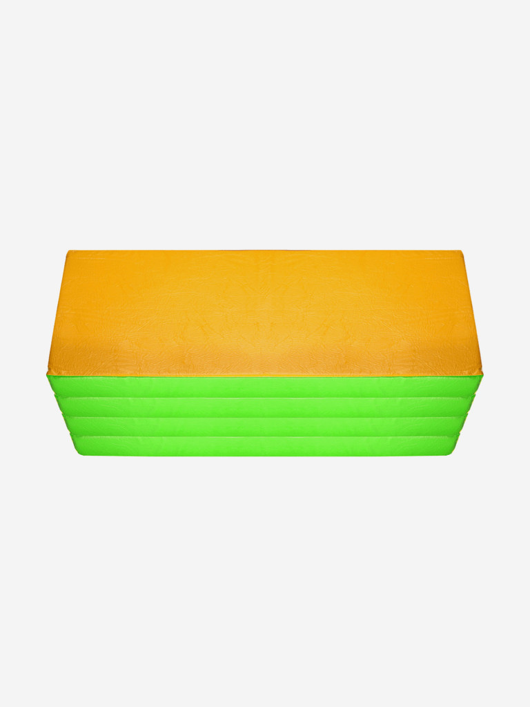 Мат для шведской стенки WestSport (100x200x10 см) Зелено-желтый