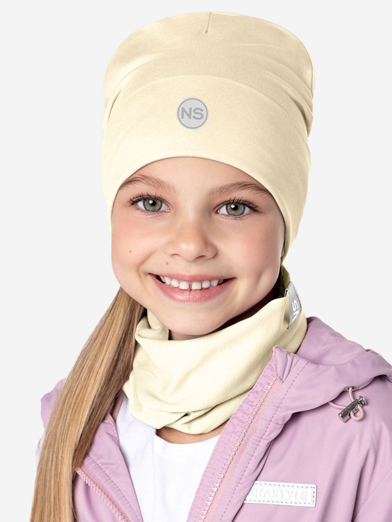 Комплект шапка и снуд NIKASTYLE