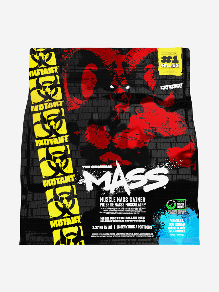 Гейнер Mutant Mass, 2270 г, Ванильное мороженое