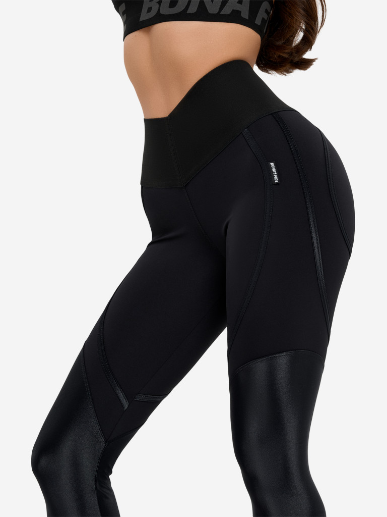 Лосины женские Bona Fide: Flirt Leggings "Black"