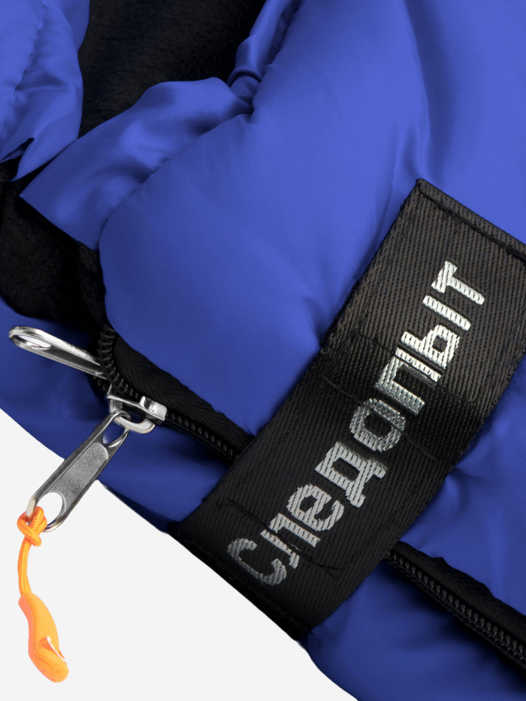 Спальный мешок с капюш СЛЕДОПЫТ, 185+35х90 см(+/-5%), утеп термоф 800 г/м2, до -40°С