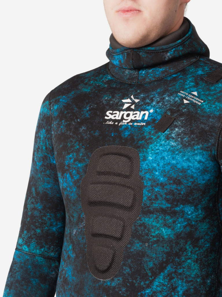 Гидрокостюм для подводной охоты SARGAN МИМЕТИК КАЛАН Камо GalaxyAPE/09 неопрен 5 мм