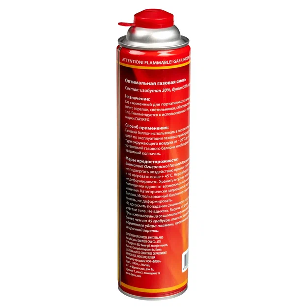 DAYREX-105 1/30 газовый баллон резьбовой 336 гр., шт