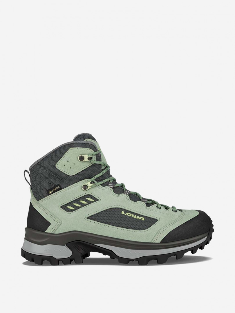 Ботинки женские Lowa Corvara GTX Mid, Зеленый