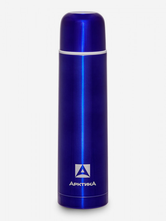 Термос для напитков с узким горлом и глухой пробкой, объем 0,75л.