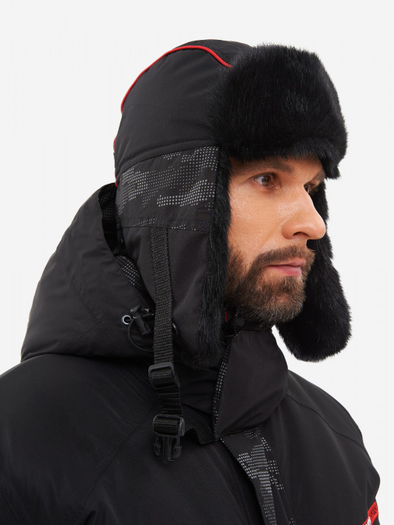 Шапка-ушанка зимняя мужская Huntsman Reflect Reflex Membrane