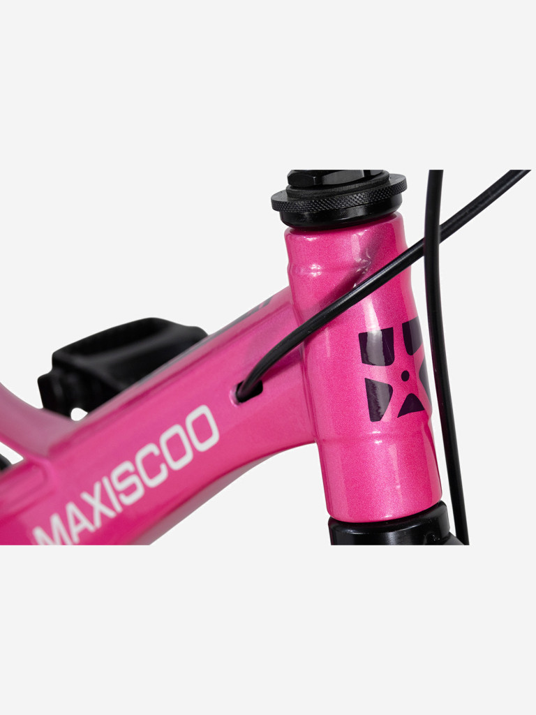 Велосипед детский Maxiscoo SPACE Deluxe Plus 14'' розовый глянцевый, 2026