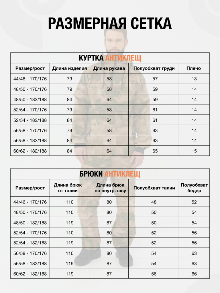 Костюм мужской Антиклещ KAURY летний противоэнцефалитный для рыбалки, охоты