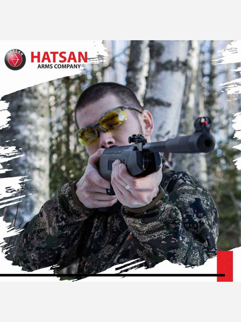 Винтовка пневматическая Hatsan Striker Edge (переломка, пластик) кал.4,5 мм, 3 Дж.