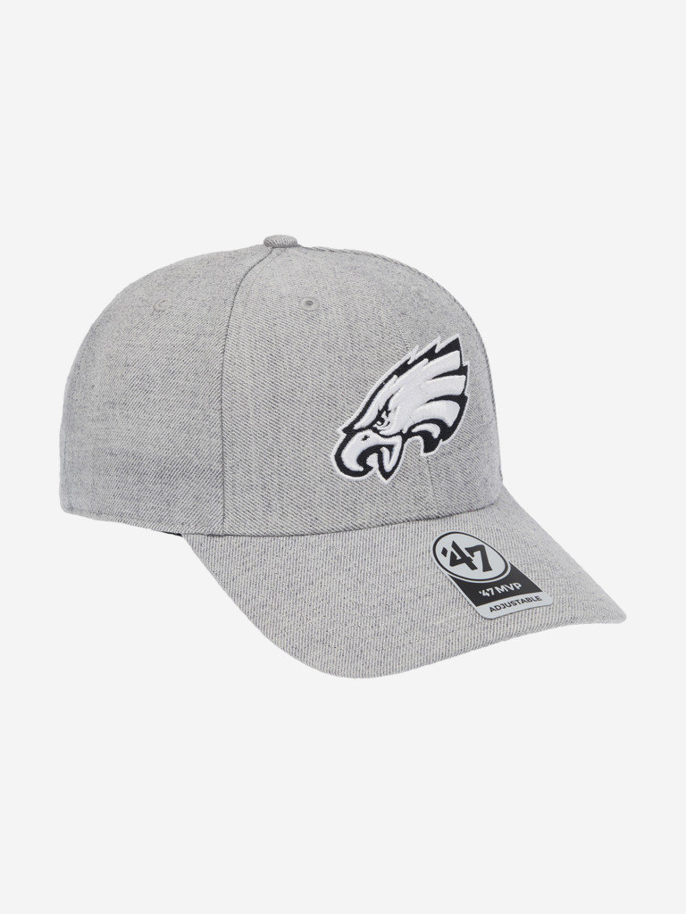 Бейсболка 47 BRAND F-STMCD24WHV-CC Philadelphia Eagles NFL (серый)