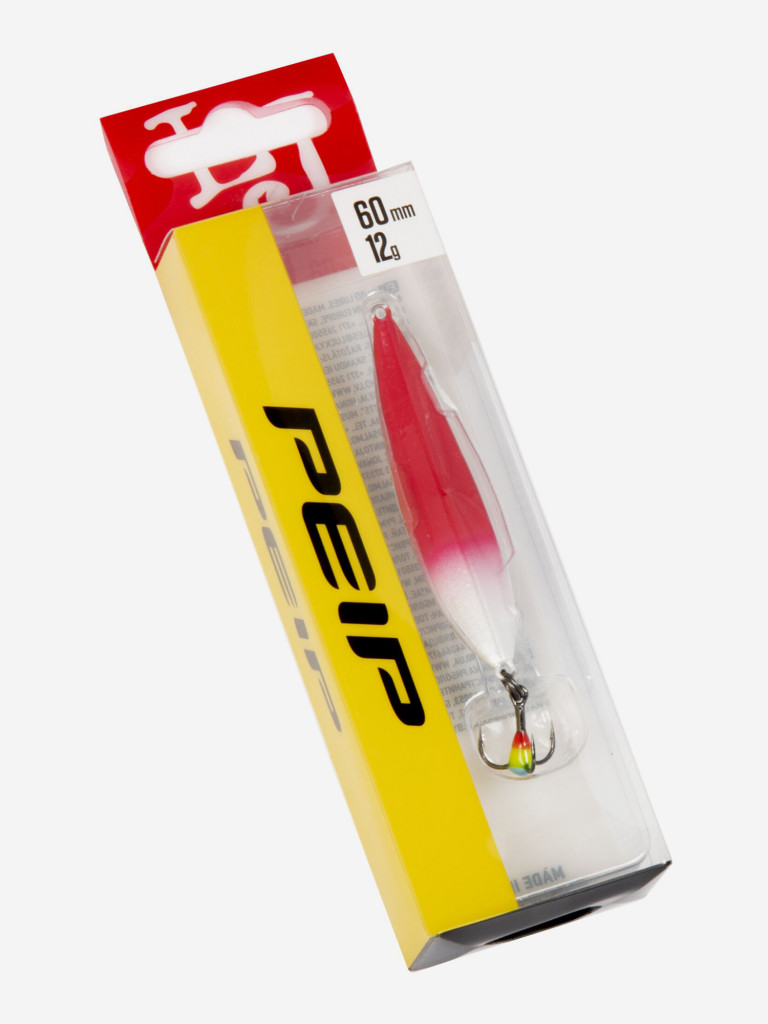 Блесна вертикальная зимняя Lucky John Peip 60мм RW блистер