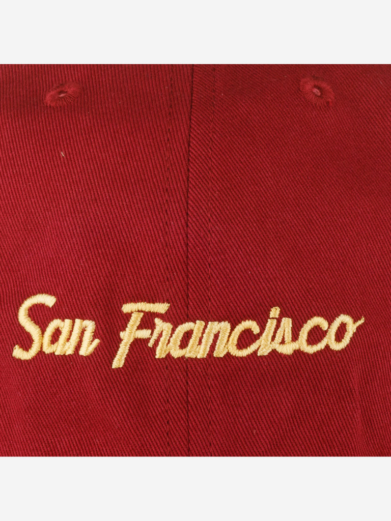 Бейсболка HOOD 136-CTW056-CA087-RD San Francisco Microscript Dad (малиновый)