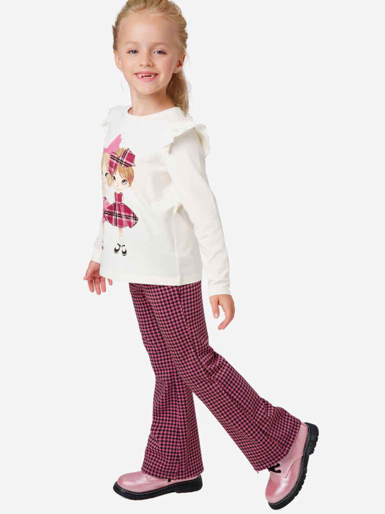 Лонгслив для девочки PlayToday