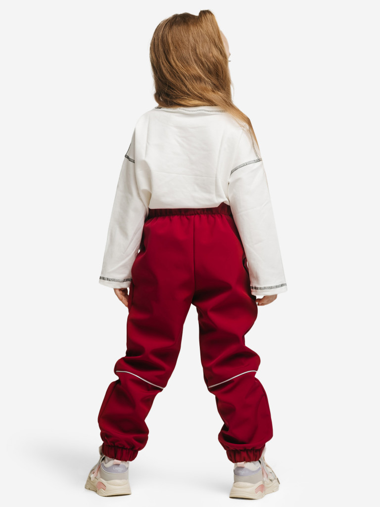 Штаны непромокаемые демисезонные Sherysheff В25277 Бордовый