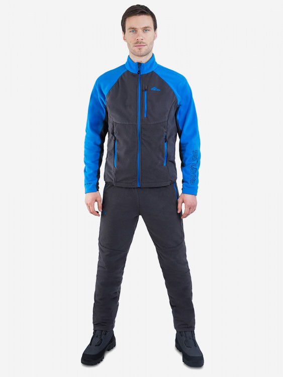 Костюм Адмирал GRAYLING, флис, серо-синий