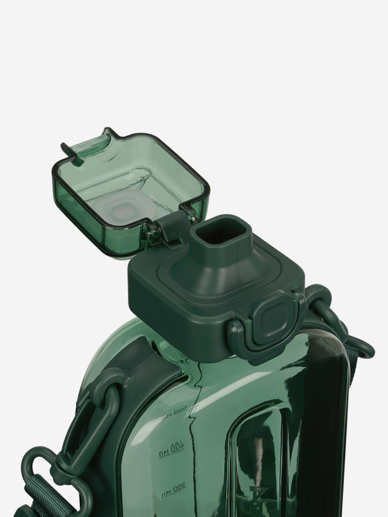 Бутылка тритановая 750 мл с регулируемым ремешком, хвоя