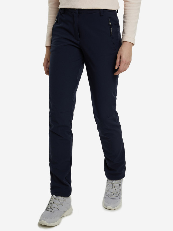 Брюки софтшелл женские IcePeak Argonia арт. 454060542QQ черный цвет — купить за 2999 руб. со скидкой 70 %, отзывы в интернет-магазине Спортмастер