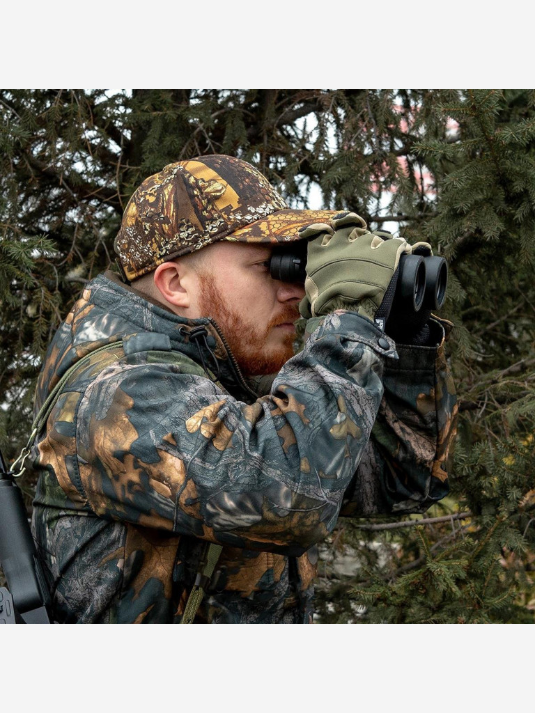 Перчатки для рыбалки и охоты Helios FISHER неопреновые, на липучке