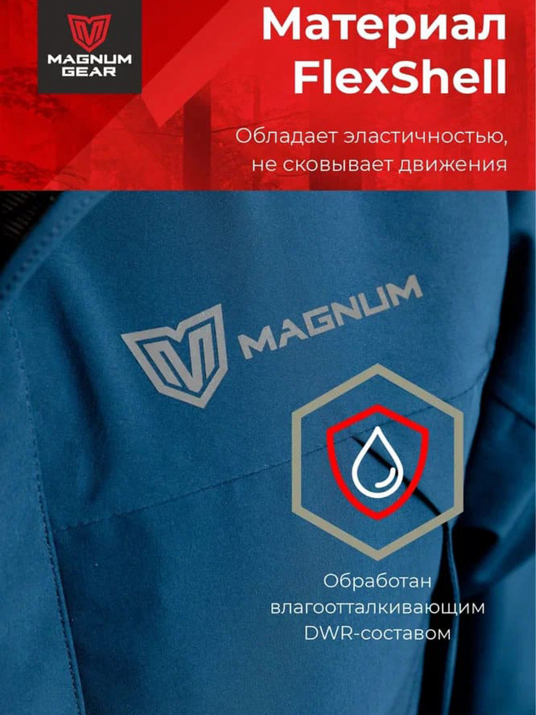 Костюм MAGNUM GEAR DYNAMIC 2.0 синий/черный