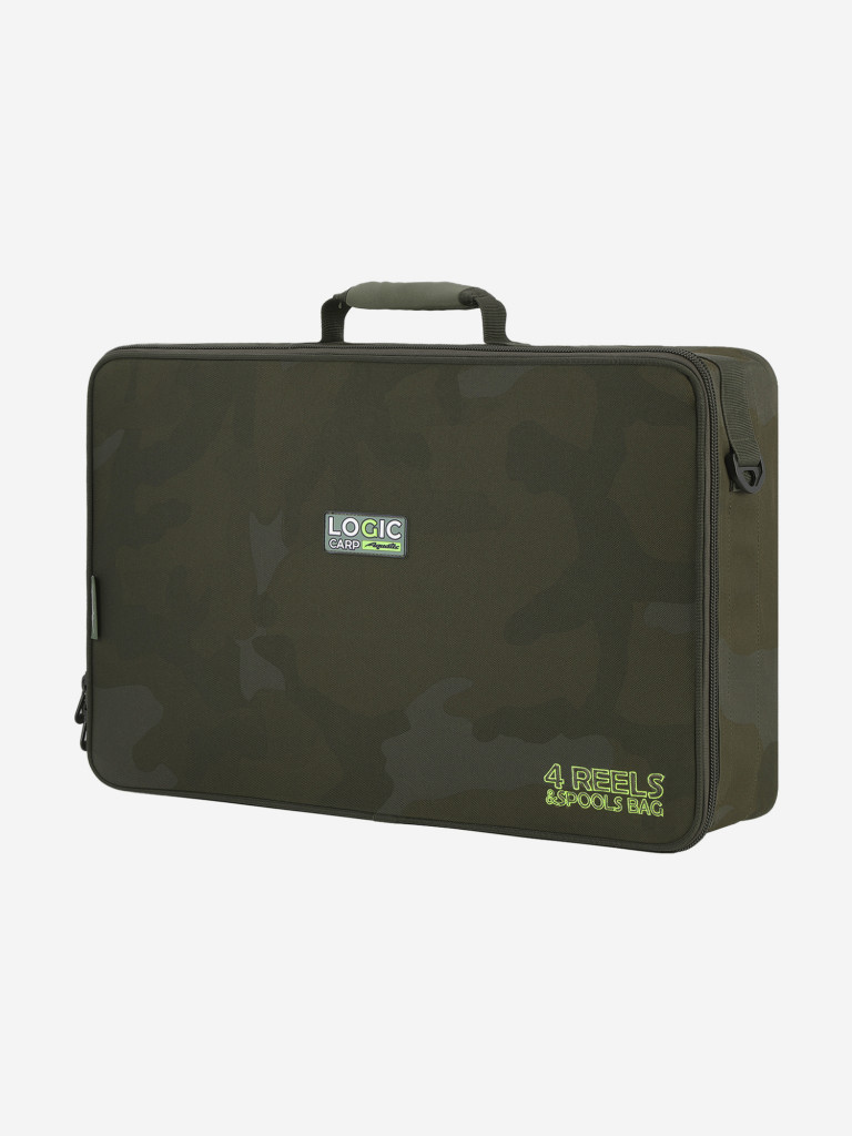 Сумка для 4 катушек с запасными шпулями LOGIC CARP 4REELS&SPOOLS BAG LC-RSB4