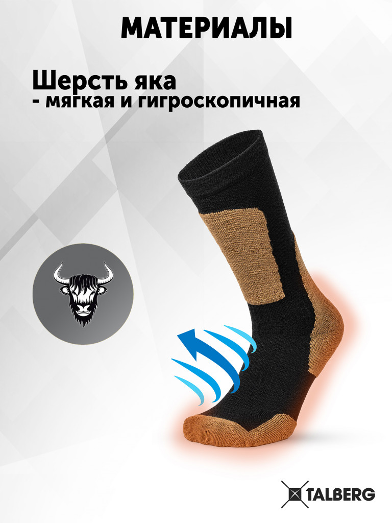 Термоноски Talberg Wild Yak до -25