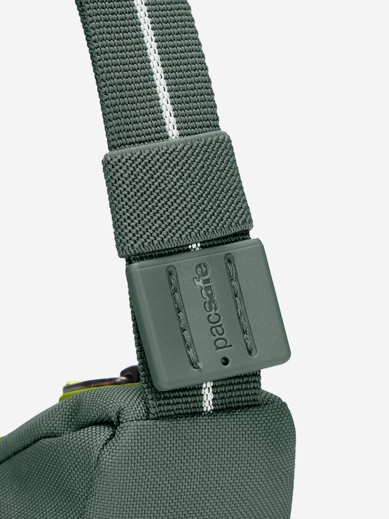 Сумка антивор Pacsafe GO Lunar Crossbody, зеленый, 2,5 л.