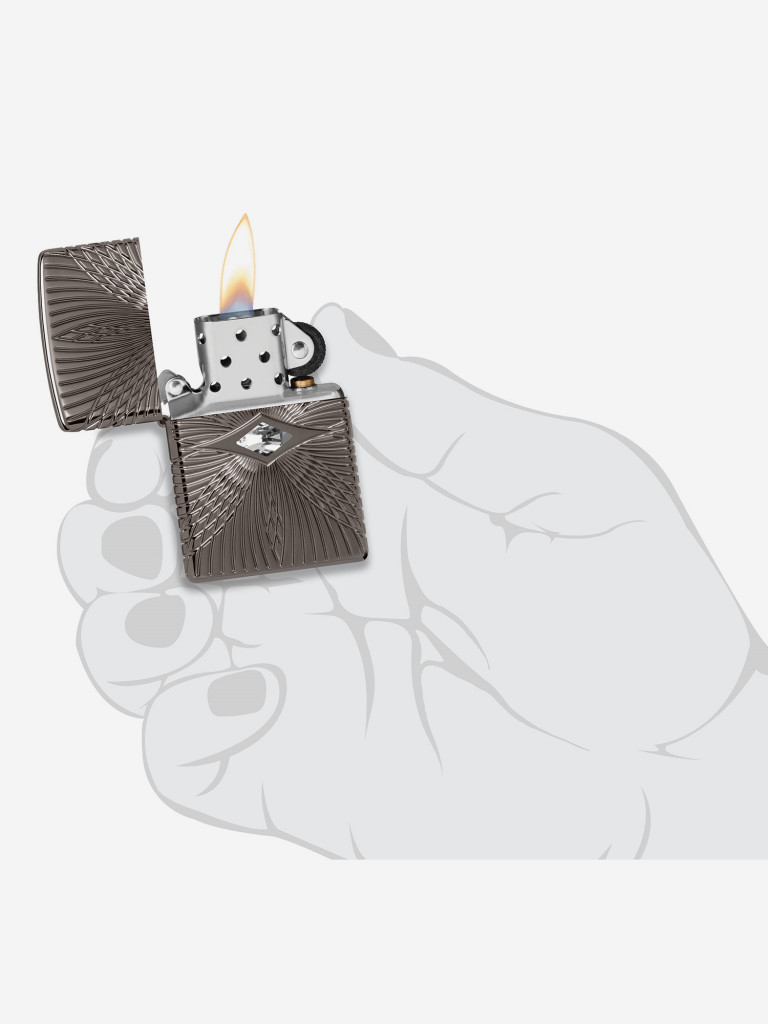 Зажигалка бензиновая ZIPPO 49291 Armor Pattern
