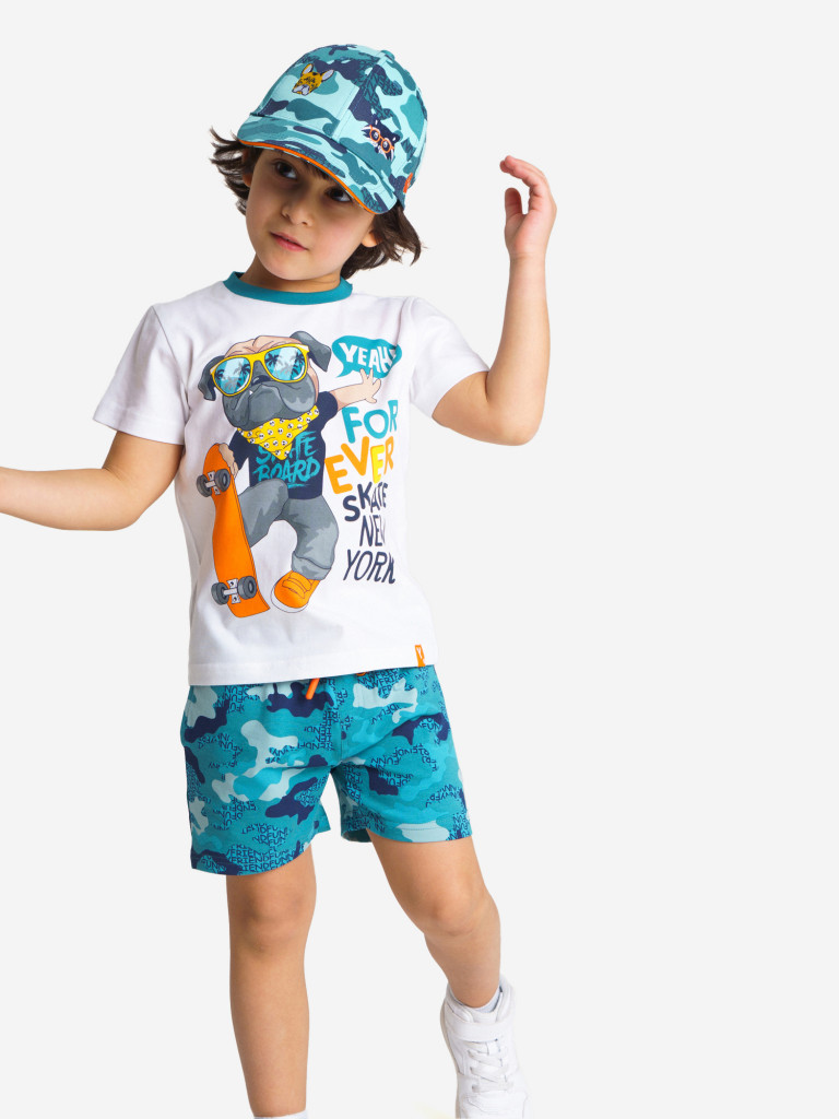 Комплект Playtoday для мальчиков: футболка, шорты
