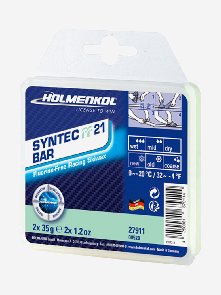 Мазь скольжения Holmenkol Syntec FF 21, 70 г