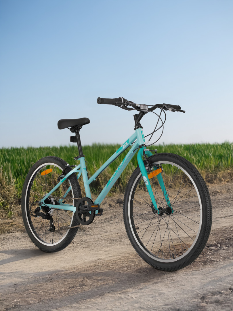 Велосипед для девочек Denton Shine 24 10 24 Голубой 19999₽