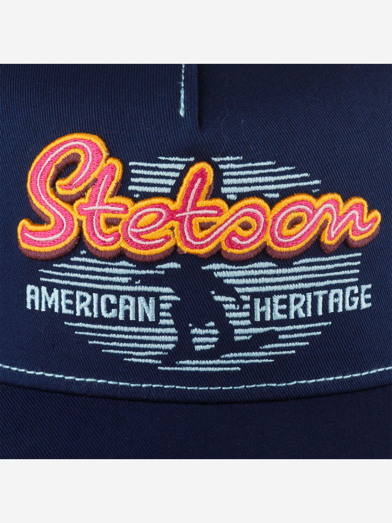 Бейсболка STETSON 7761188 TRUCKER CAP NEON (синий)