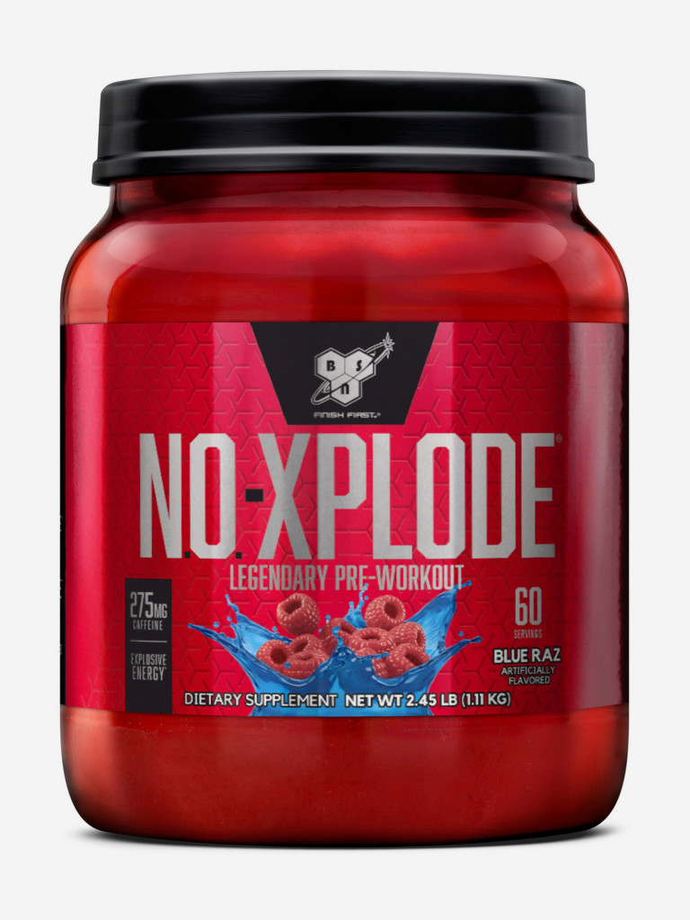 Предтренировочный комплекс BSN NoXplode 3.3, 1 кг, Ежевика