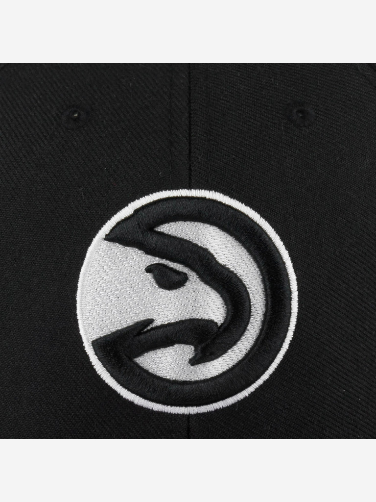 Бейсболка 47 BRAND K-MVP01WBV-BKE Atlanta Hawks NBA (черный)