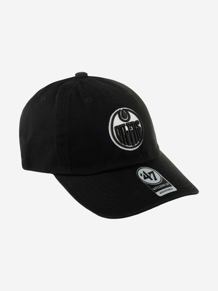 Бейсболка 47 BRAND H-RGW06GWS-BKW Edmonton Oilers NHL (черный)