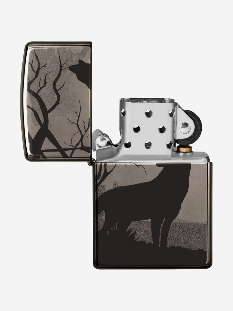 Зажигалка бензиновая ZIPPO 49188 Wolves