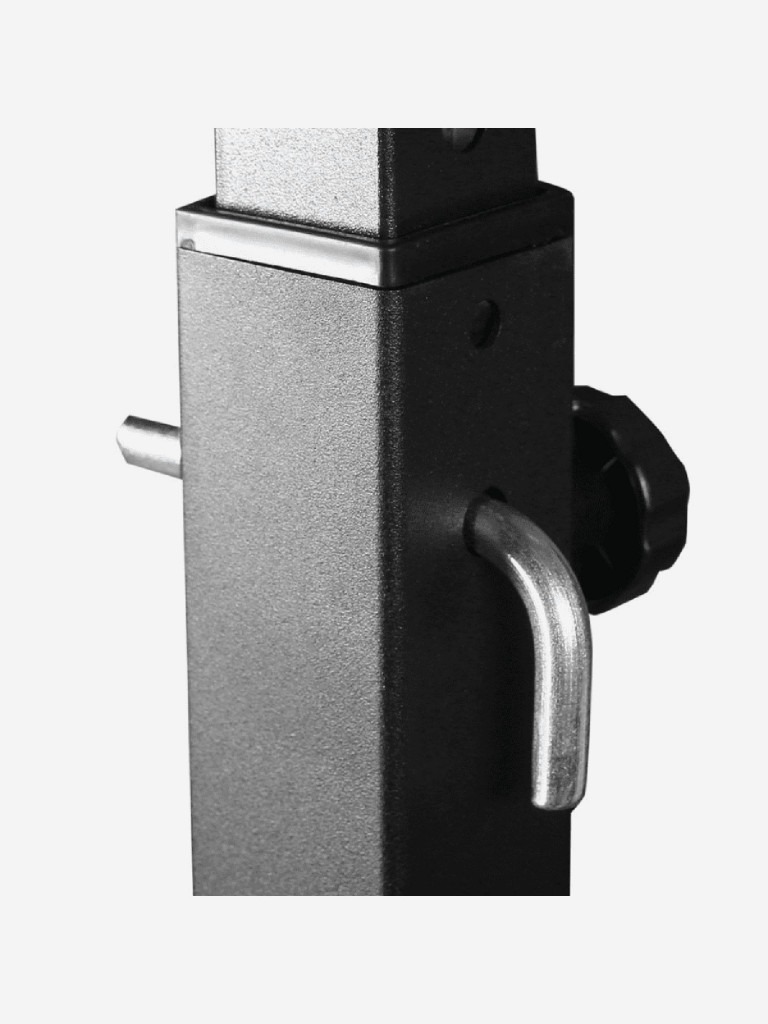 Скамья со стойками неотделимая Sportlim Атлант Черная