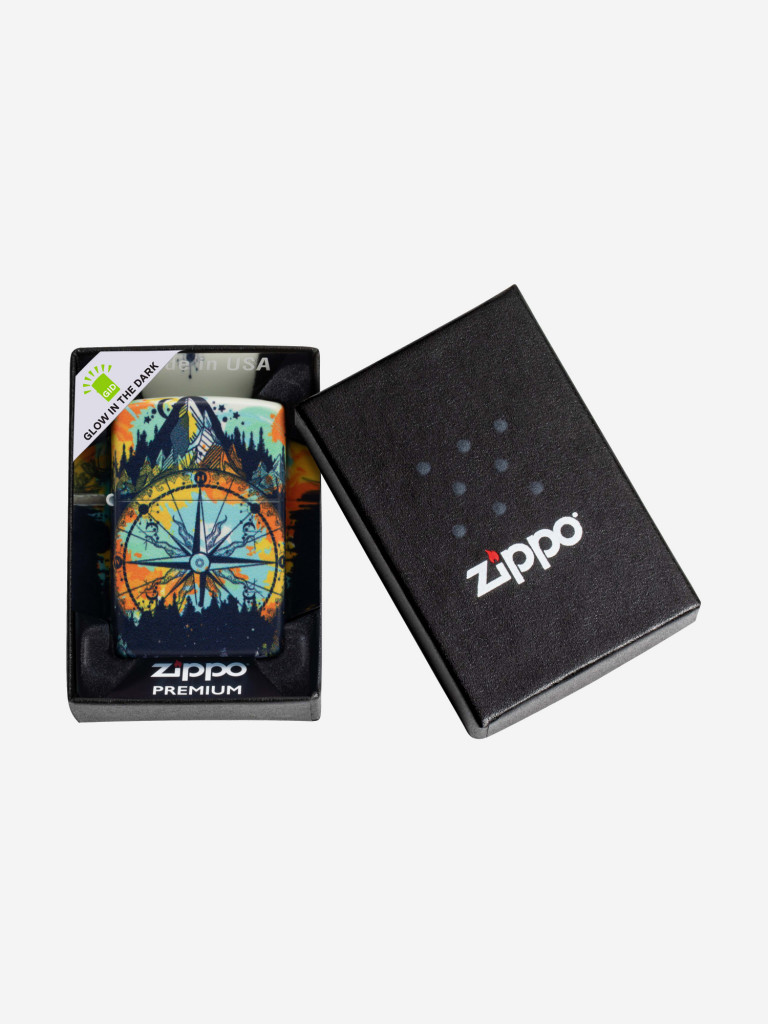 Зажигалка бензиновая ZIPPO 49805 Compass