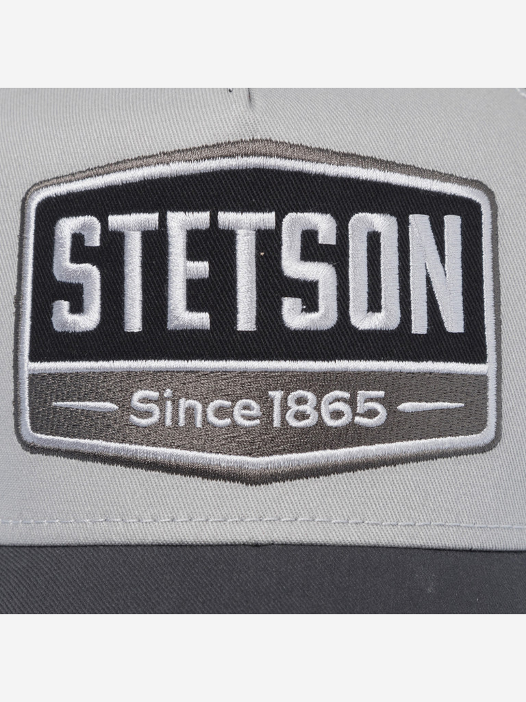 Бейсболка с сеточкой STETSON 7751107 TRUCKER CAP GASOLINE (серый)