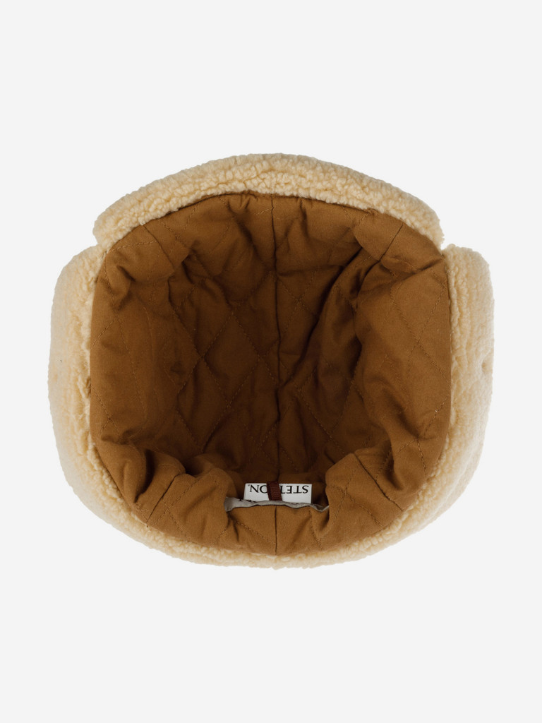 Шапка-ушанка STETSON 9290308 BOMBER CAP WOOL CHECK (синий)