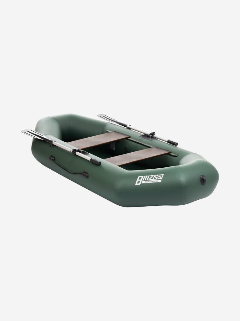 Лодка надувная для рыбалки Тонар Бриз 260 зеленый
