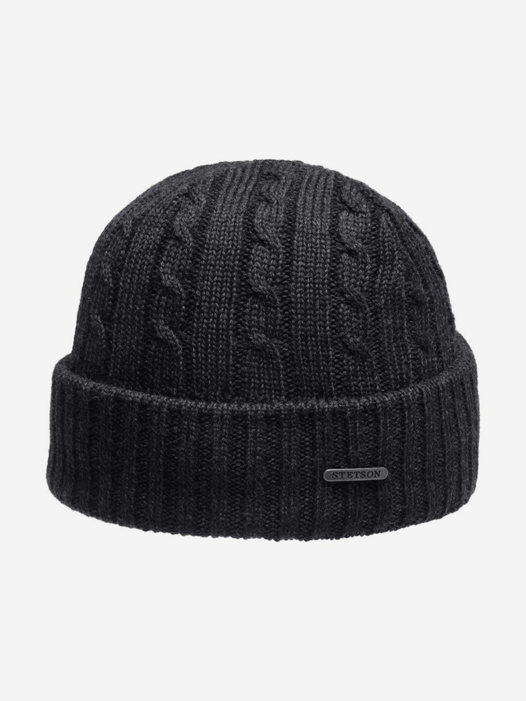 Шапка с отворотом STETSON 8699352 GEORGIA (серый)