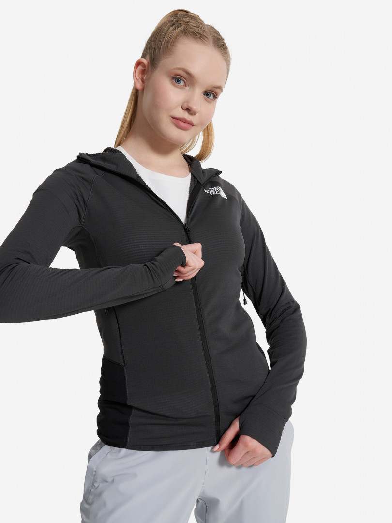 Джемпер флисовый женский The North Face Bolt Polartec Серый 14499₽