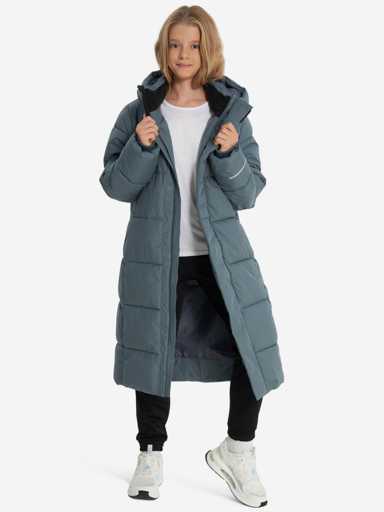 Пальто утепленное для девочек Oldos!