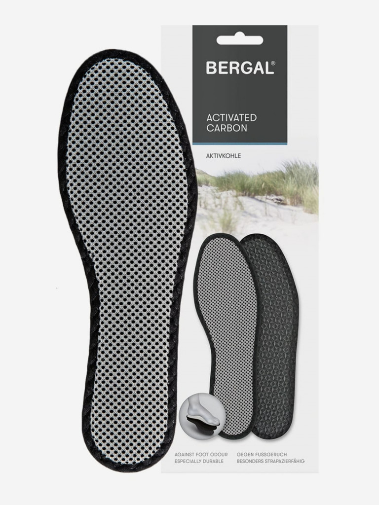 Стельки для обуви BERGAL Activated Carbon против запаха