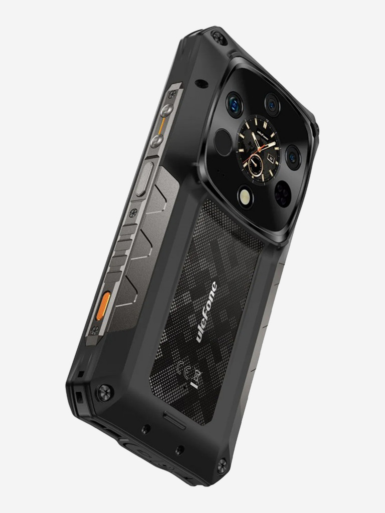 Смартфон Ulefone Armor 28 Ultra TH 16+1TB Black, 6.67”, AMOLED, FHD+,1.04”, 340x340, MTK9300+, And15, 50+50+64+ThermoVue T2, 50, 10600mAh,5G, uSmart