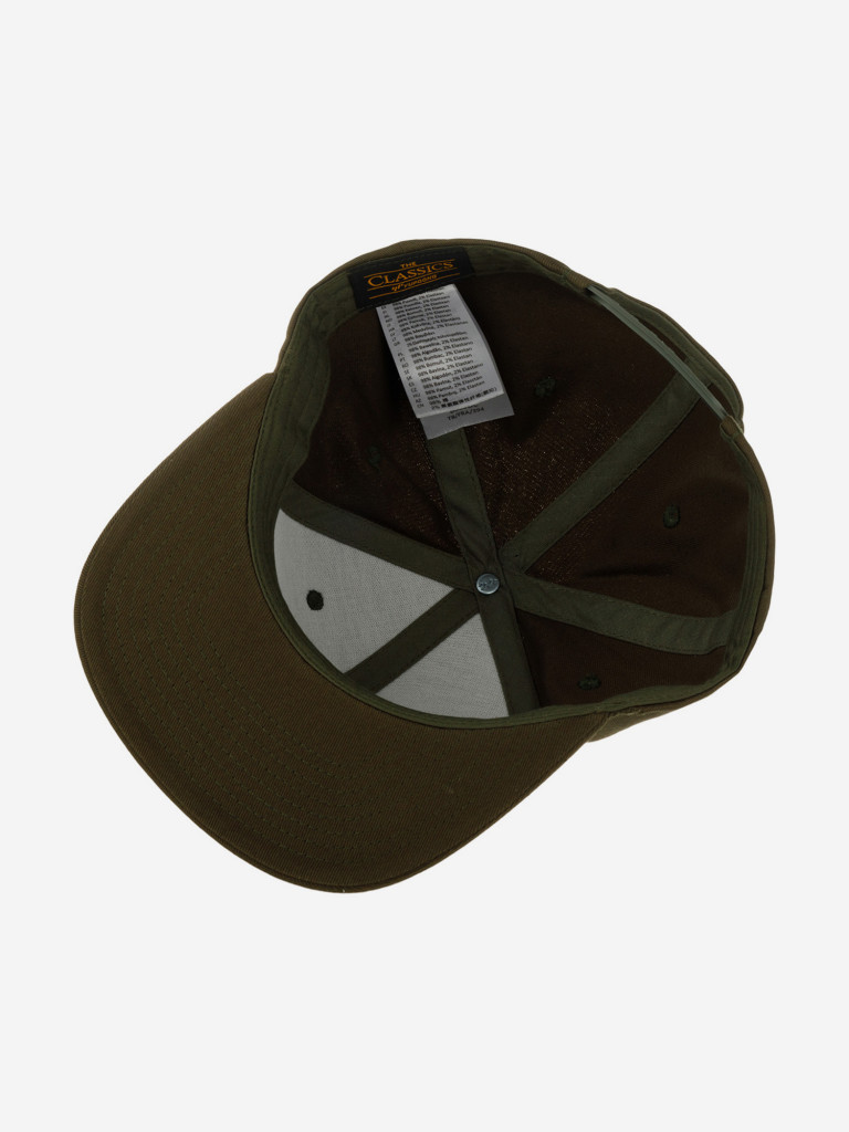 Бейсболка с прямым козырьком FLEXFIT 6089OC (оливковый)